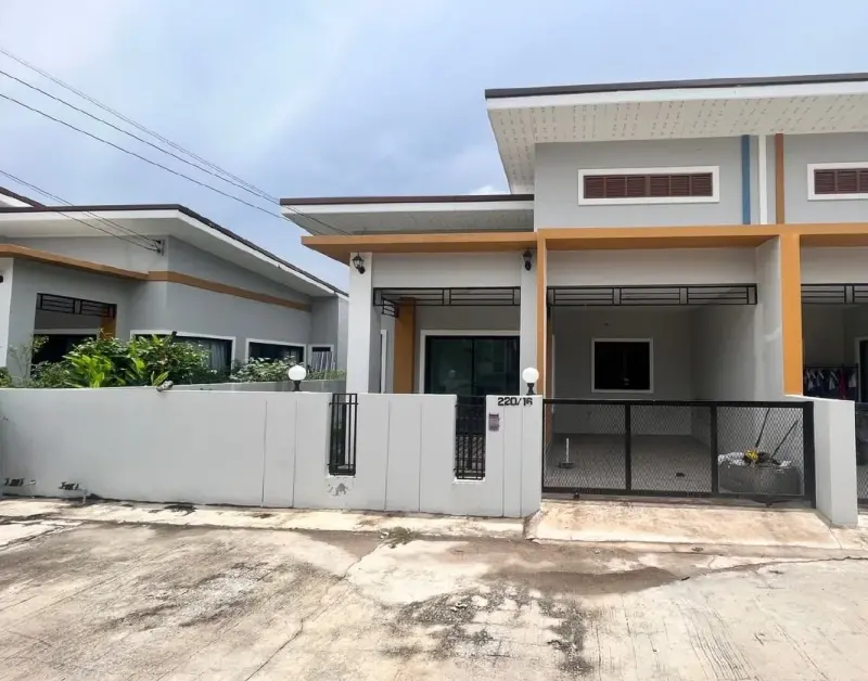 บ้านแฝด เดอะคันทรี โมเดิร์นโฮม 2 ชากอ้อย ปลวกแดง-ระยอง