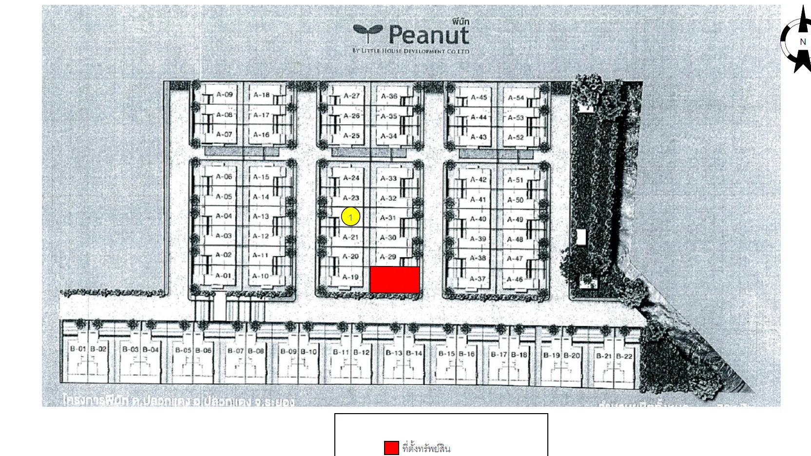 ทาวน์เฮ้าส์ พีนัท (Peanut) ปลวกแดง-ระยอง