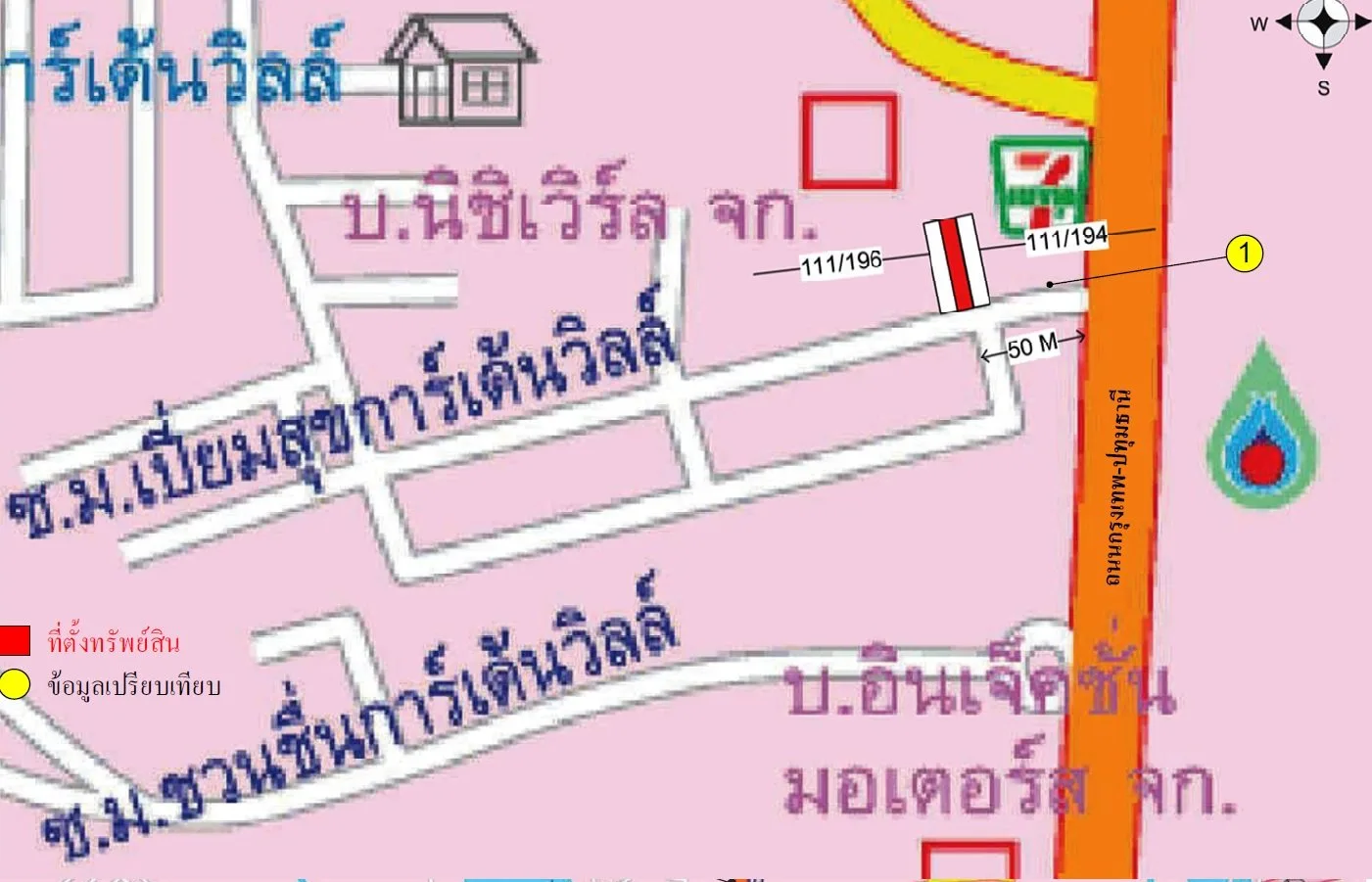 อาคารพาณิชย์ เมืองปทุมธานี