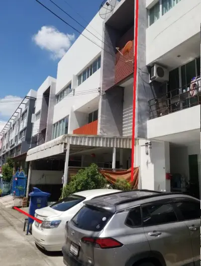 ทาวน์เฮ้าส์ Business Town บ้านนิวสไตล์ ซิตี้ พาร์ค บางนา บางเสาธง-สมุทรปราการ รูปที่ 4