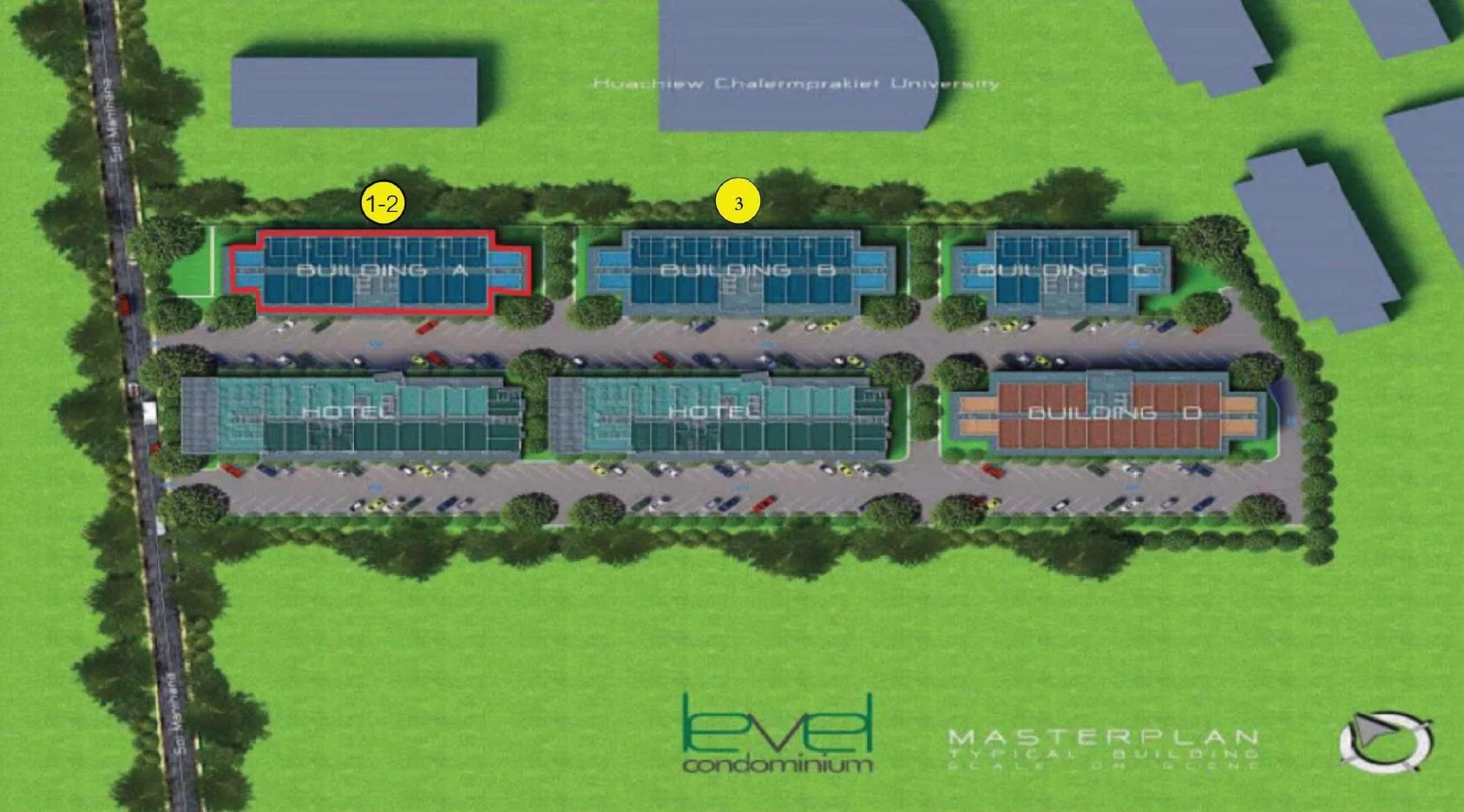 ห้องชุด เมืองทองบางนา ซี 5 [ชั้น 7 อาคาร C5]