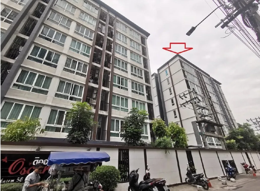 ห้องชุด ดิออสการ์ คอนโด เพชรเกษม 58 [ชั้น 2 อาคาร B]