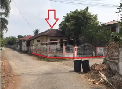 บ้านเดี่ยว บ้านดวงฤทัย(เลี่ยงจัดสรร) วารินชำราบ-อุบลราชธานี รูปที่ 1