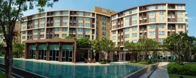 ห้องชุด ดี คอนโด แคมปัส รีสอร์ท รังสิต [ ชั้น 7 อาคาร D] รูปที่ 1