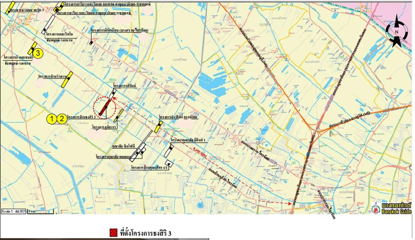 ทาวน์เฮ้าส์ ธงสิริ 3 ไทรน้อย-นนทบุรี