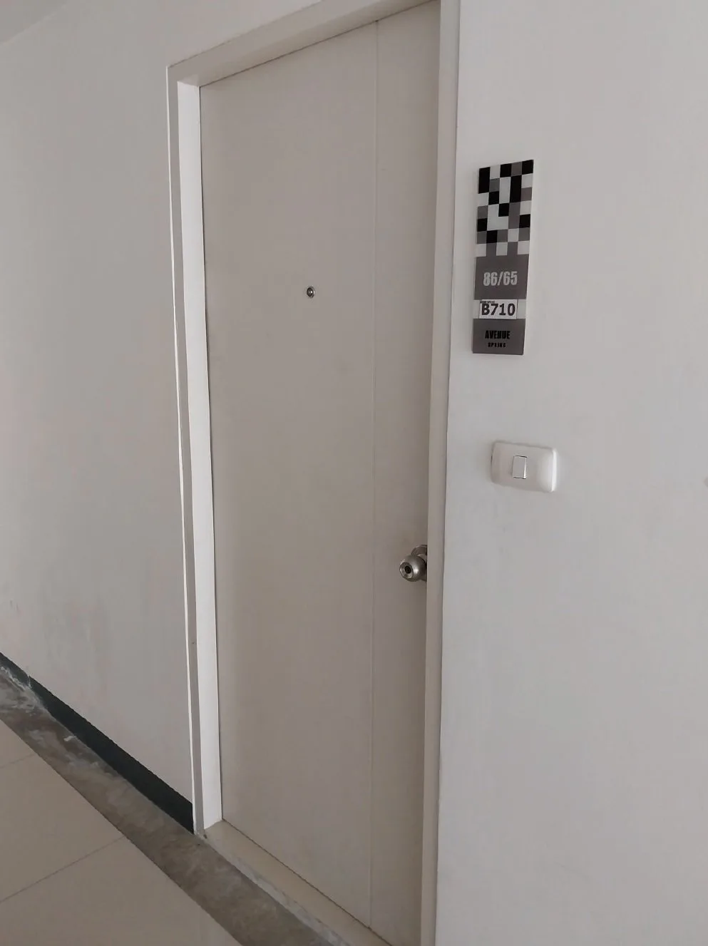 ห้องชุด ดิ อเวนิว สปริง บี [ชั้น 7]
