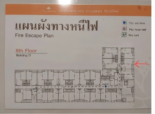 ห้องชุด บ้านนวธารา รีเวอร์ไลฟ์ [ชั้น 8 อาคาร D]