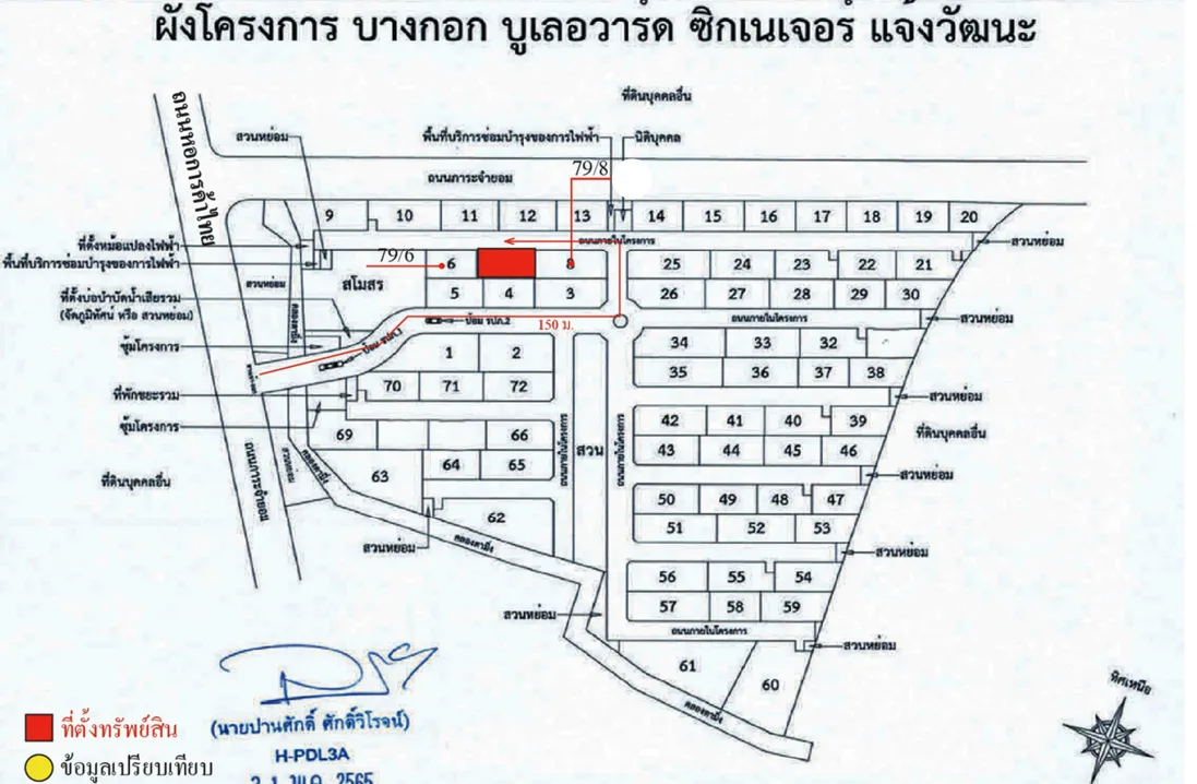 บ้านเดี่ยว โครงการ บางกอก บูเลอวาร์ด ซิกเนเจอร์ แจ้งวัฒนะ นนทบุรี