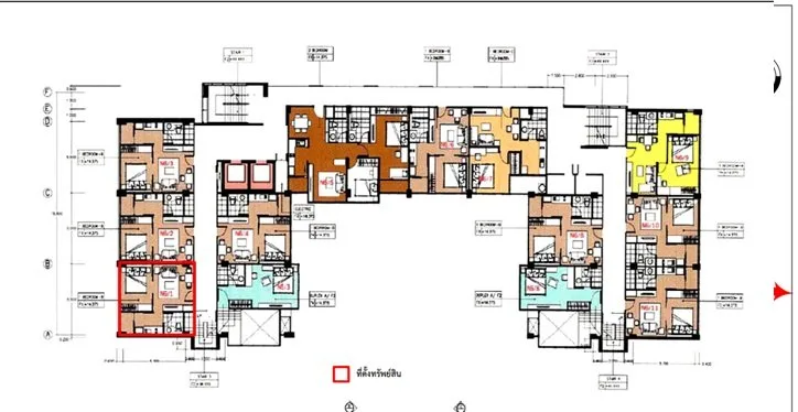 ห้องชุด เออบานี่ คอนโดมิเนียม [ชั้น 6]
