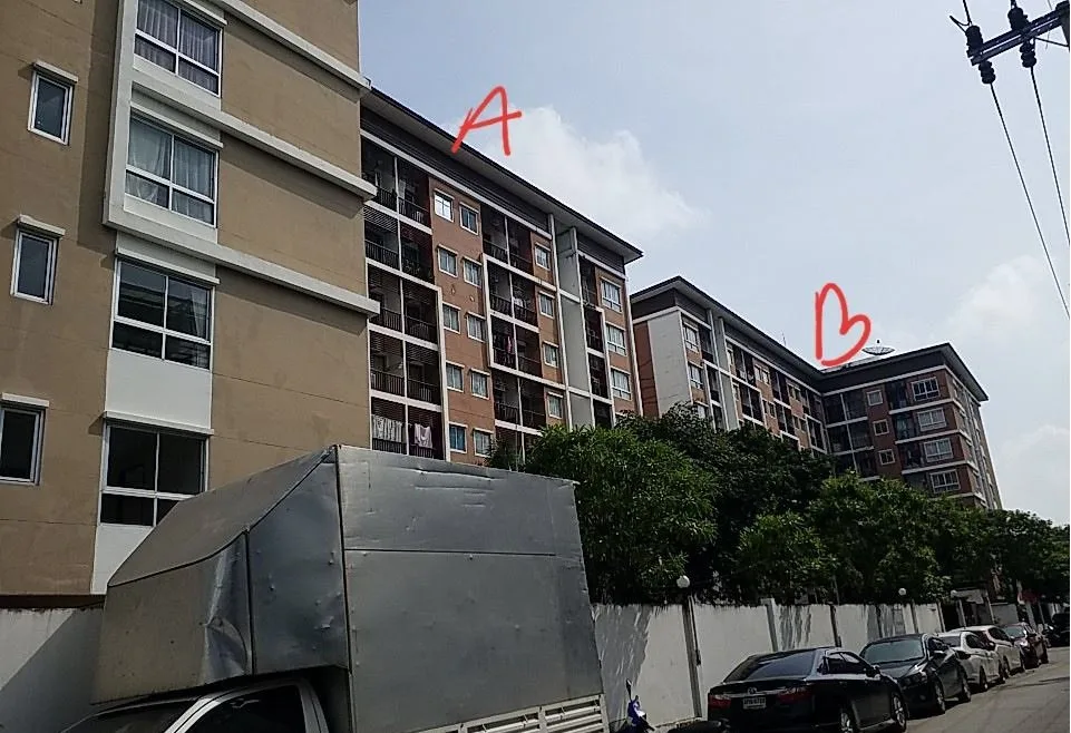 ห้องชุด บี คอนโด [ชั้น 4 อาคาร A]