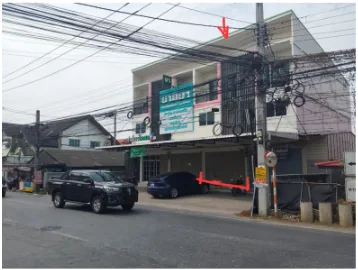 อาคารพาณิชย์ โครงการ แสนสุข นนทบุรี