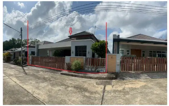 บ้านเดี่ยว โครงการ บ้านกาญจนทรัพย์ ท่าข้าม สงขลา