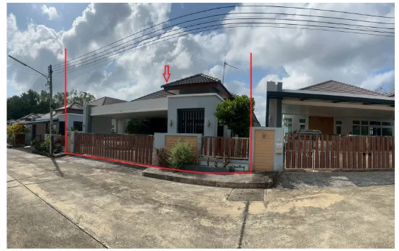 บ้านเดี่ยว โครงการ บ้านกาญจนทรัพย์ ท่าข้าม สงขลา