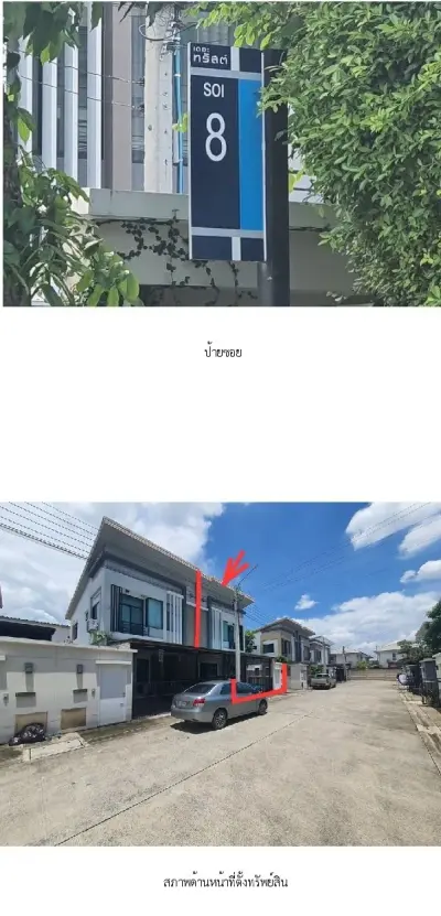 ทาวน์เฮ้าส์ เดอะทรัสต์ ราชพฤกษ์-รัตนาธิเบศร์ [ซ.8] รูปที่ 4