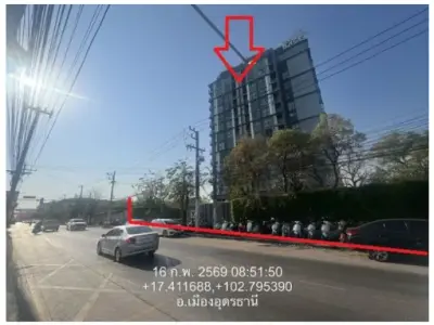 ห้องชุด โครงการ เดอะ เบส ไฮท์ อุดรธานี อุดรธานี รูปที่ 2