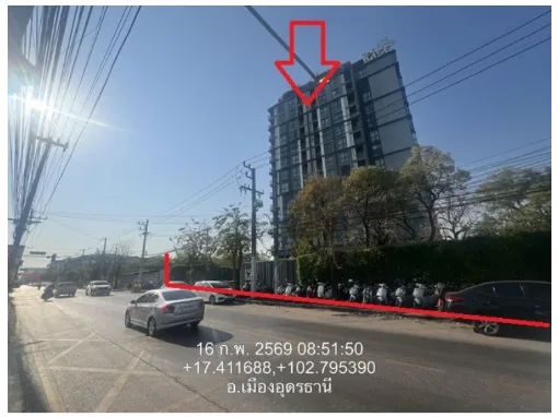 ห้องชุด โครงการ เดอะ เบส ไฮท์ อุดรธานี อุดรธานี