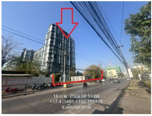 ห้องชุด โครงการ เดอะ เบส ไฮท์ อุดรธานี อุดรธานี