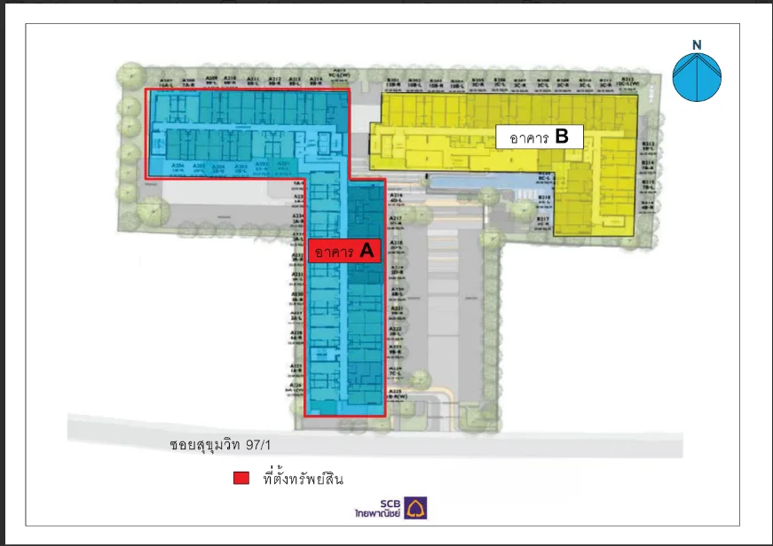 ห้องชุด โครงการ พลัมคอนโด สุขุมวิท 97/1 กรุงเทพมหานคร