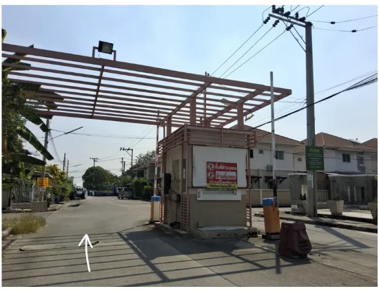 บ้านแฝด โครงการ บ้านคุณาสิริ บัวทอง 4 นนทบุรี