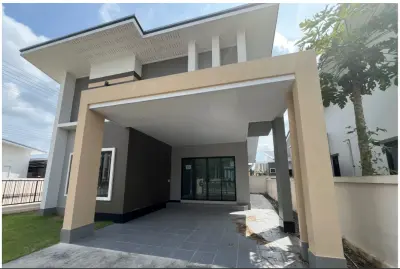 บ้านเดี่ยว โครงการ มณินทร นครศรีธรรมราช รูปที่ 1