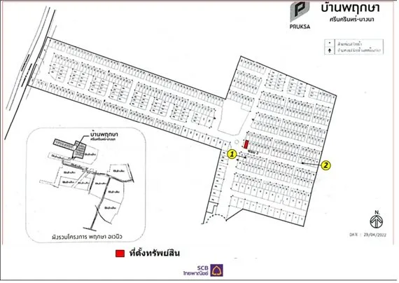 ทาวน์เฮ้าส์ บ้านพฤกษา ศรีนครินทร์-บางนา [ซ.3]