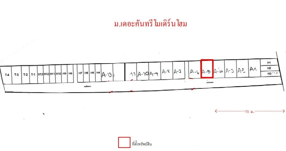 บ้านเดี่ยว โครงการ เดอะ คันทรี โมเดิร์นโฮม ระยอง