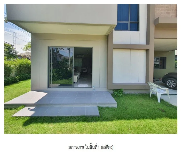 บ้านเดี่ยว โครงการ เวนิว โฟลว์ ติวานนท์-รังสิต ปทุมธานี