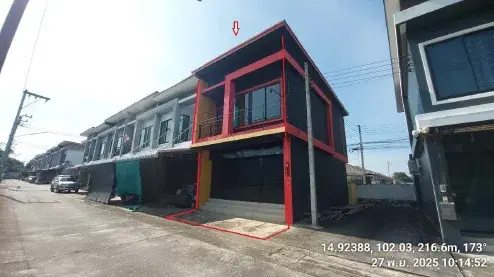 อาคารพาณิชย์ โครงการ เดอะการ์เด้นวิลล่า 2 นครราชสีมา