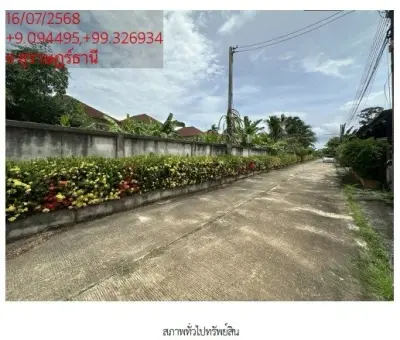 ที่ดินว่างเปล่า ซ. พ่อขุนทะเล 14 อ.มืองสุราษฎร์ธานี รูปที่ 3