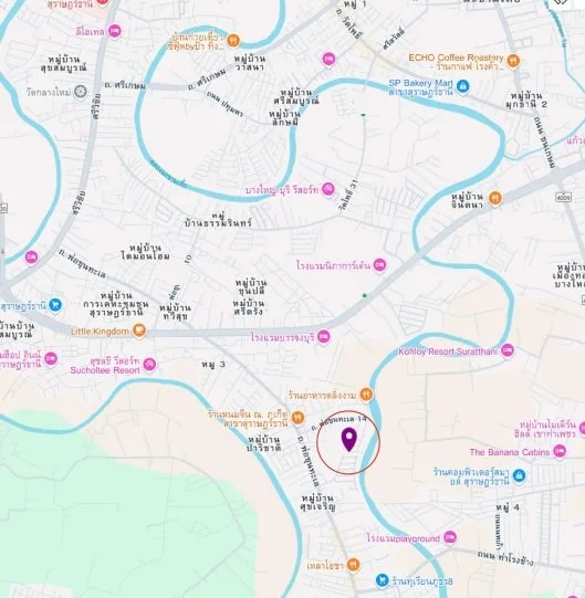 ที่ดินว่างเปล่า ซ. พ่อขุนทะเล 14 อ.มืองสุราษฎร์ธานี