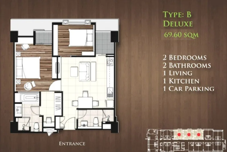 ห้องชุด/คอนโดมิเนียม โครงการ กันยารัตน์ เลควิว คอนโดมิเนียม ขอนแก่น