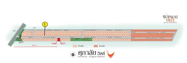 บ้านเดี่ยว โครงการ ศุภาลัย วิลล์ วงแหวน-ลำลูกกา คลอง 7 ปทุมธานี