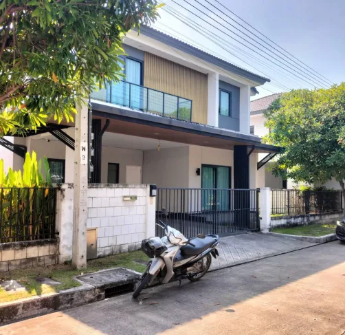 บ้านเดี่ยว โครงการ เซนโทร อ่อนนุช-สุวรรณภูมิ สมุทรปราการ