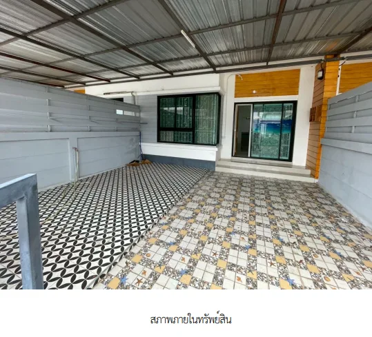 ทาวน์เฮ้าส์ โครงการ เดอะ ปาล์ม วิลเลจ ปราจีนบุรี