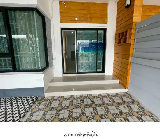 ทาวน์เฮ้าส์ โครงการ เดอะ ปาล์ม วิลเลจ ปราจีนบุรี