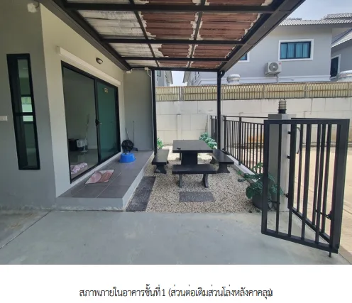 ทาวน์เฮ้าส์ โครงการ เดอะโมดิช ชัยพฤกษ์-วงแหวน นนทบุรี