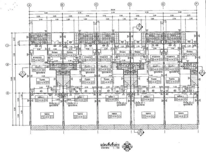 ทาวน์เฮ้าส์ โครงการ บ้านทรัพย์ธานี 6 รังสิต-คลอง 8 ปทุมธานี