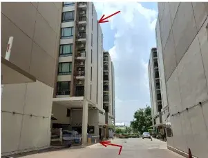 ห้องชุด โครงการ เอ็มที เพรสทีจ พหลโยธิน อาคารเอ ปทุมธานี รูปที่ 1