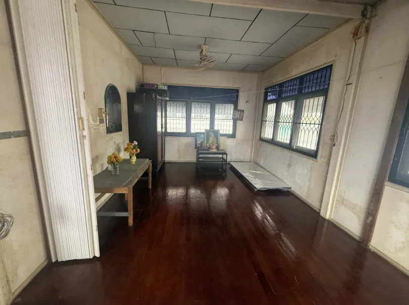 บ้านครึ่งตึกครึ่งไม้ โครงการ สมุทรนิเวศน์ สมุทรปราการ