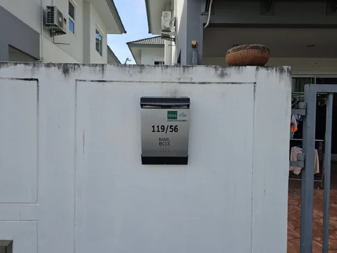 บ้านแฝด โครงการ เสนาวิลล์ บรมราชชนนีสาย 5 นครปฐม